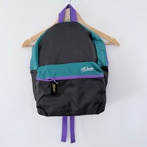 McDonald’s 1999 Backpack With Plastic Luggage Tag